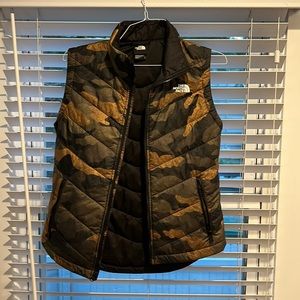 North Face Camo Vest